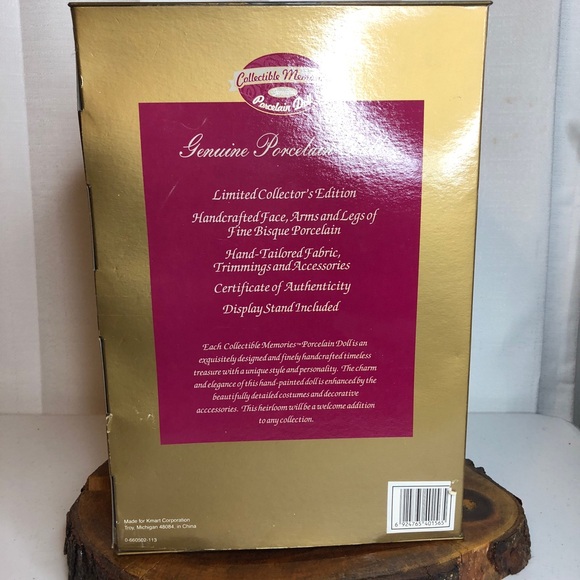 Collectible Memories Porcelain Monica Doll 12” Bisque Praying - Picture 2 of 8